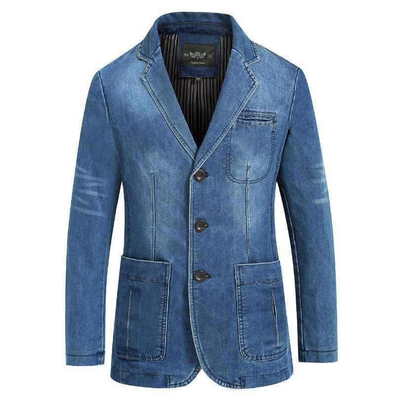 Maverick | Herren-Denim-Blazer