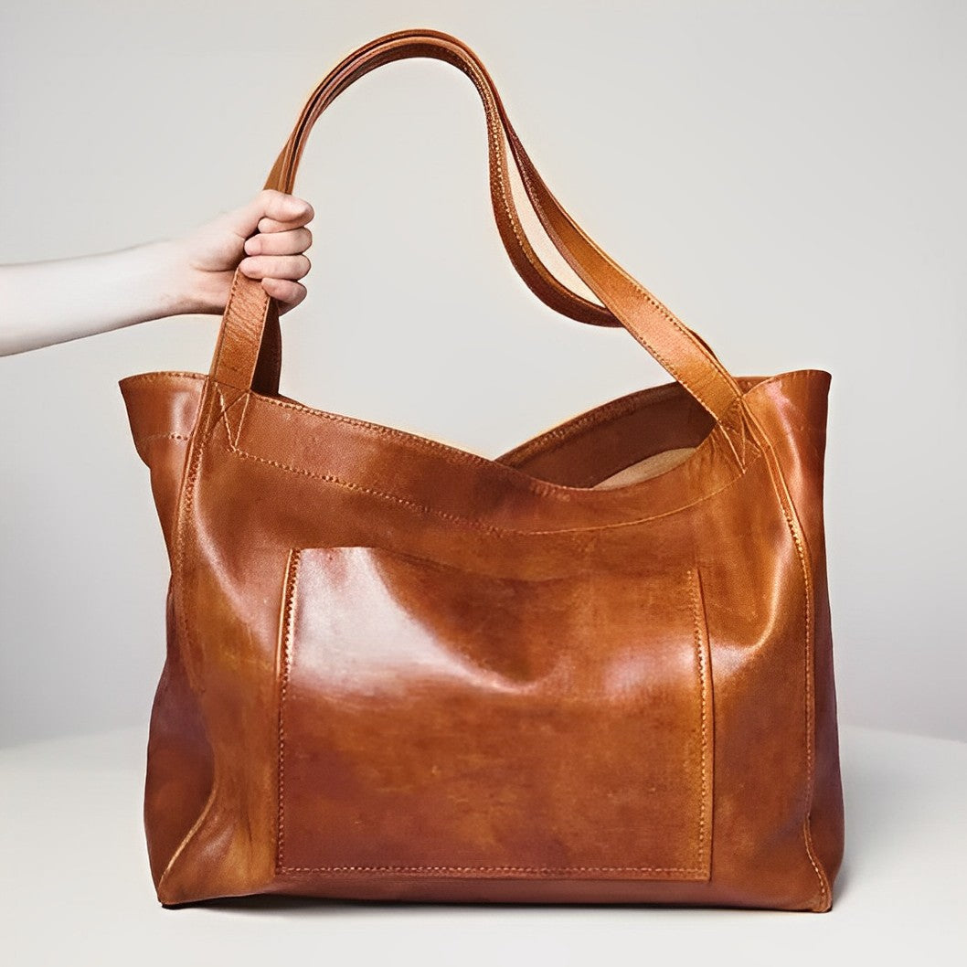 Aurora | Vintage Leder-Schultertasche