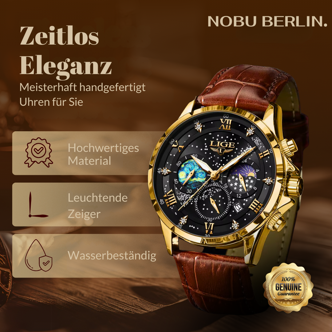 Lunaris | Elegante Mondphasen-Uhr