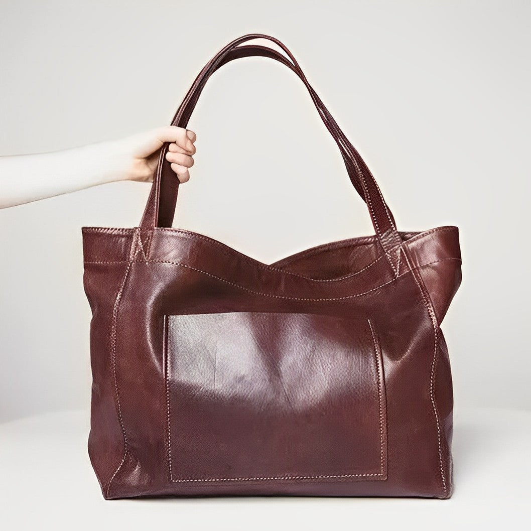 Aurora | Vintage Leder-Schultertasche