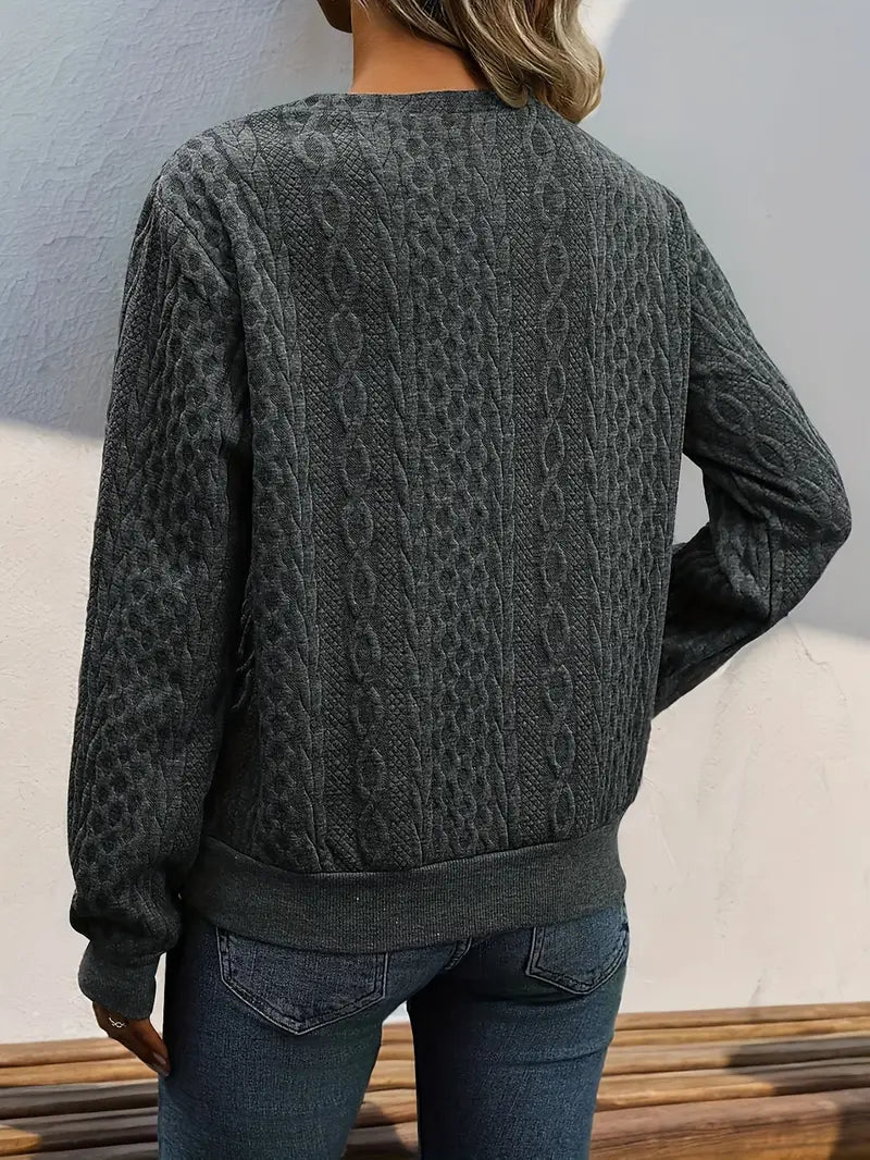 LAESSIGER PULLOVER | MODISCHER SCHULTER-SCHNITT