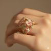 Radiant Butterfly Zirconia Ring