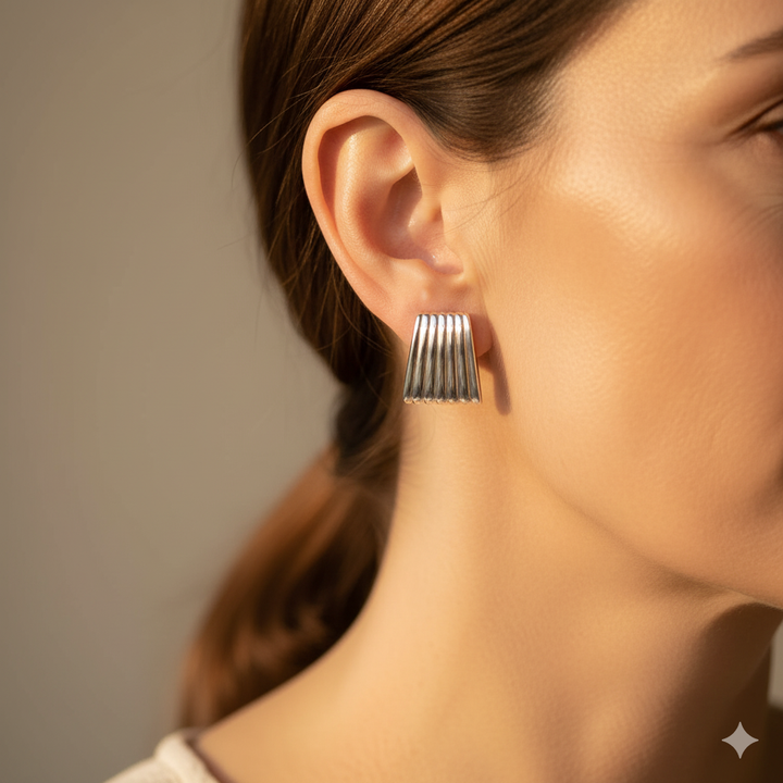 Nova Silver Earrings