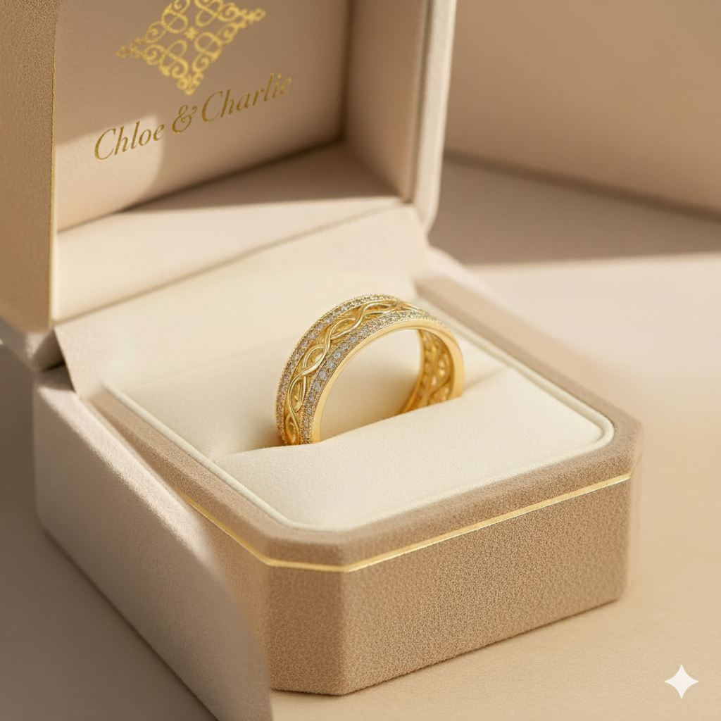 Hollow Gold Ring