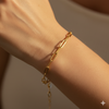 Clip Gold Bracelet