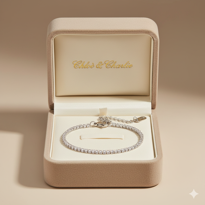 Cordelia Silver Tennis Bracelet