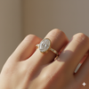 Joy - White Moissanite Ring