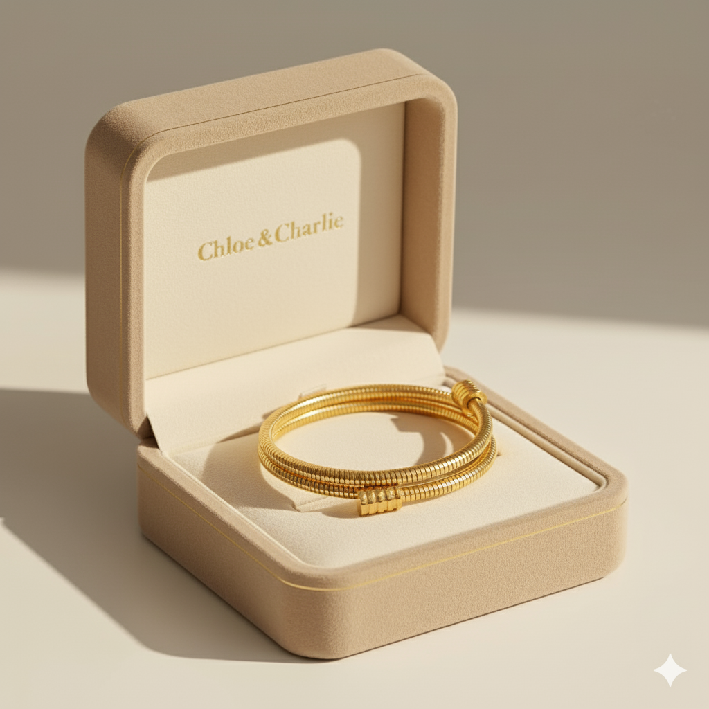 Twisted Gold Bracelet