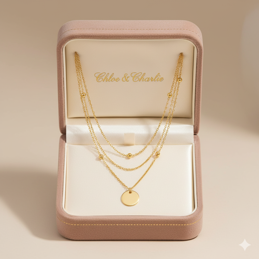 Layered Disc Necklace