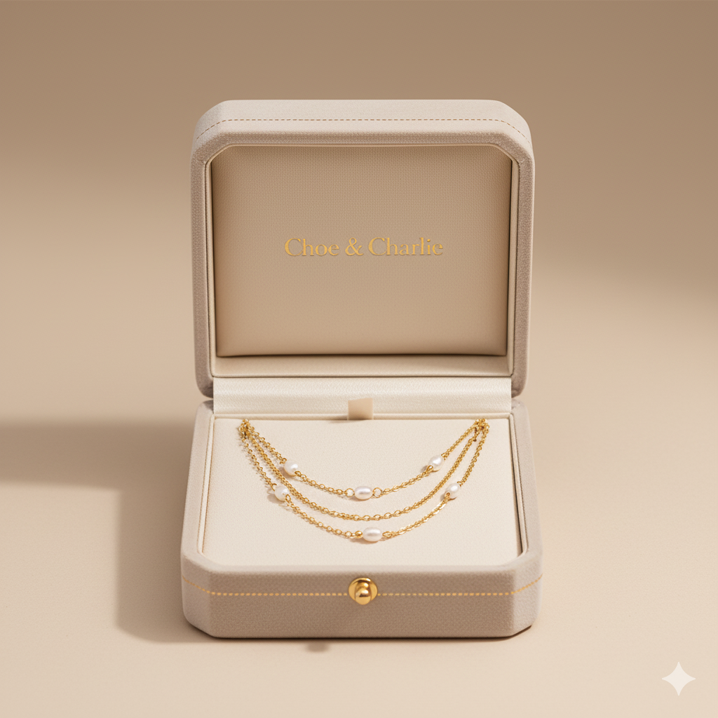 Kay Drop Layered Necklace