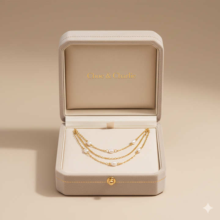 Kay Drop Layered Necklace