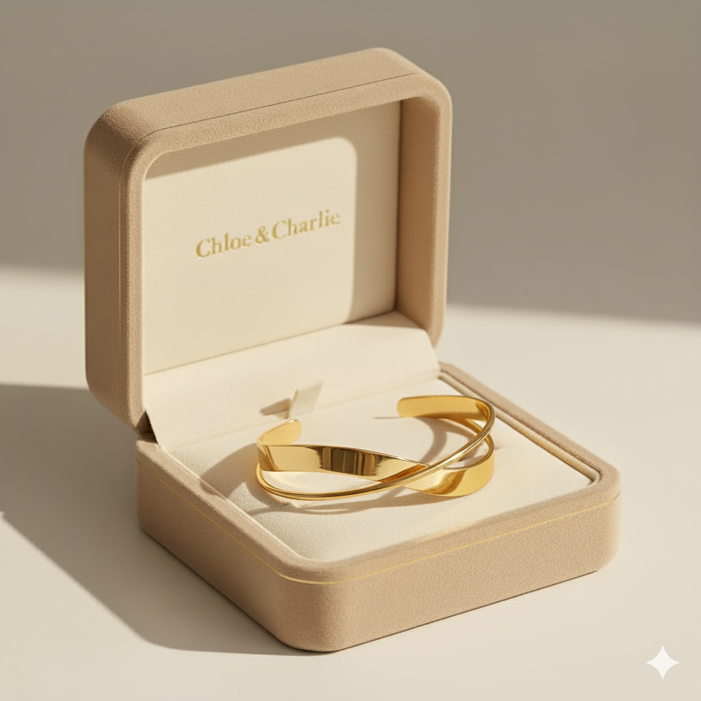 Eve Unique Gold Bangle