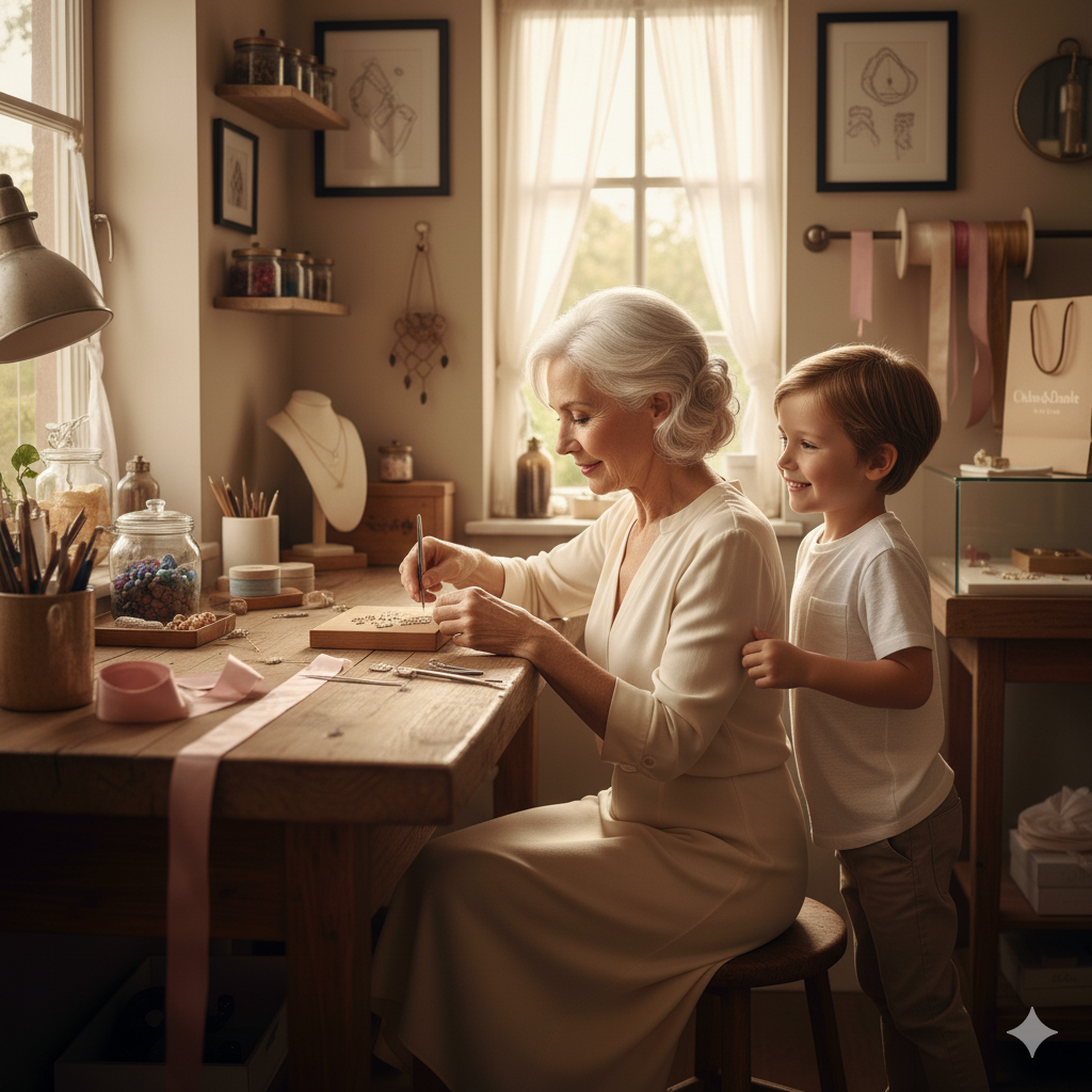 Three-Toned Loop Ring