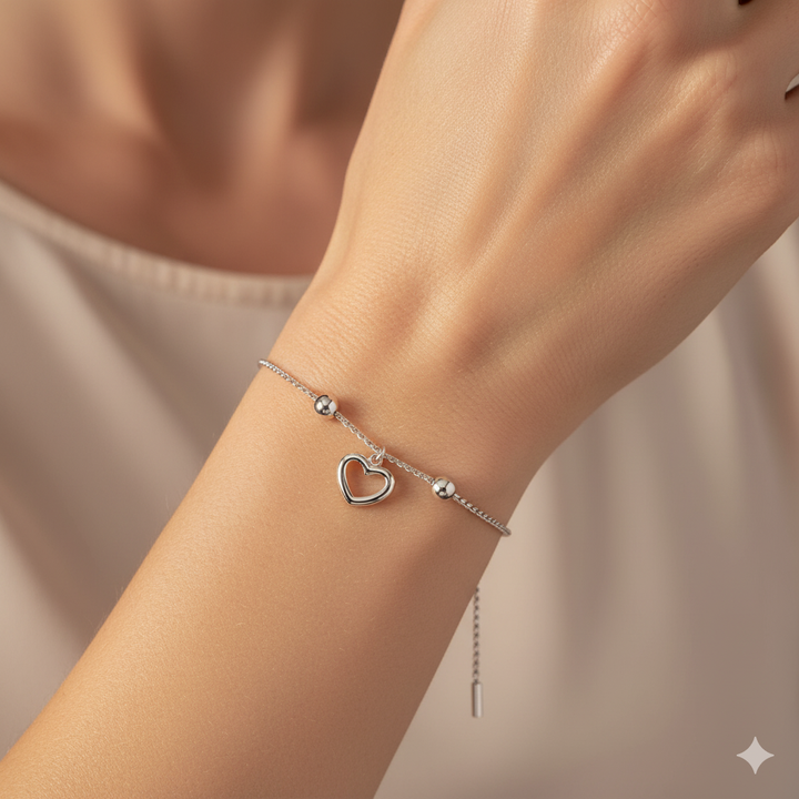 Forever Love Heart Bracelet