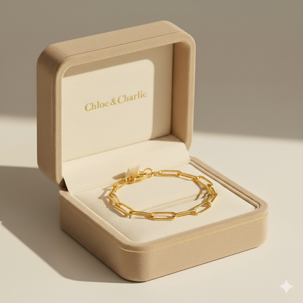 Clip Gold Bracelet