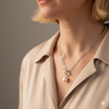 Eva Freshwater Silver Necklace