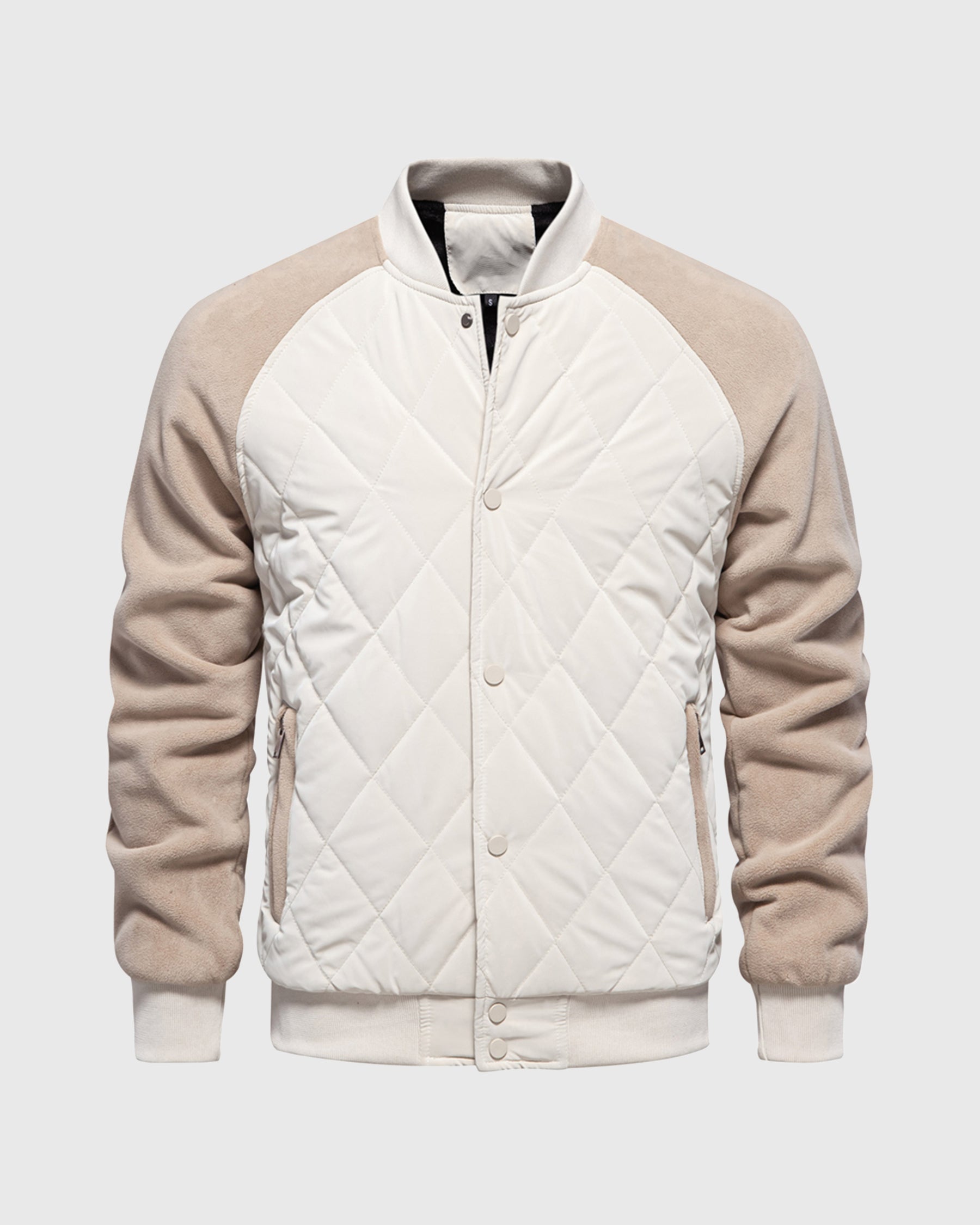 Ruben | Panelled Hybrid Bomberjacke