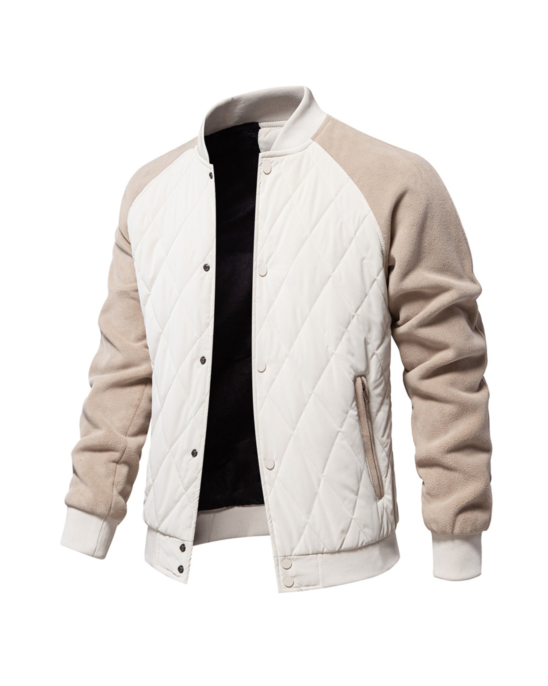 Ruben | Panelled Hybrid Bomberjacke