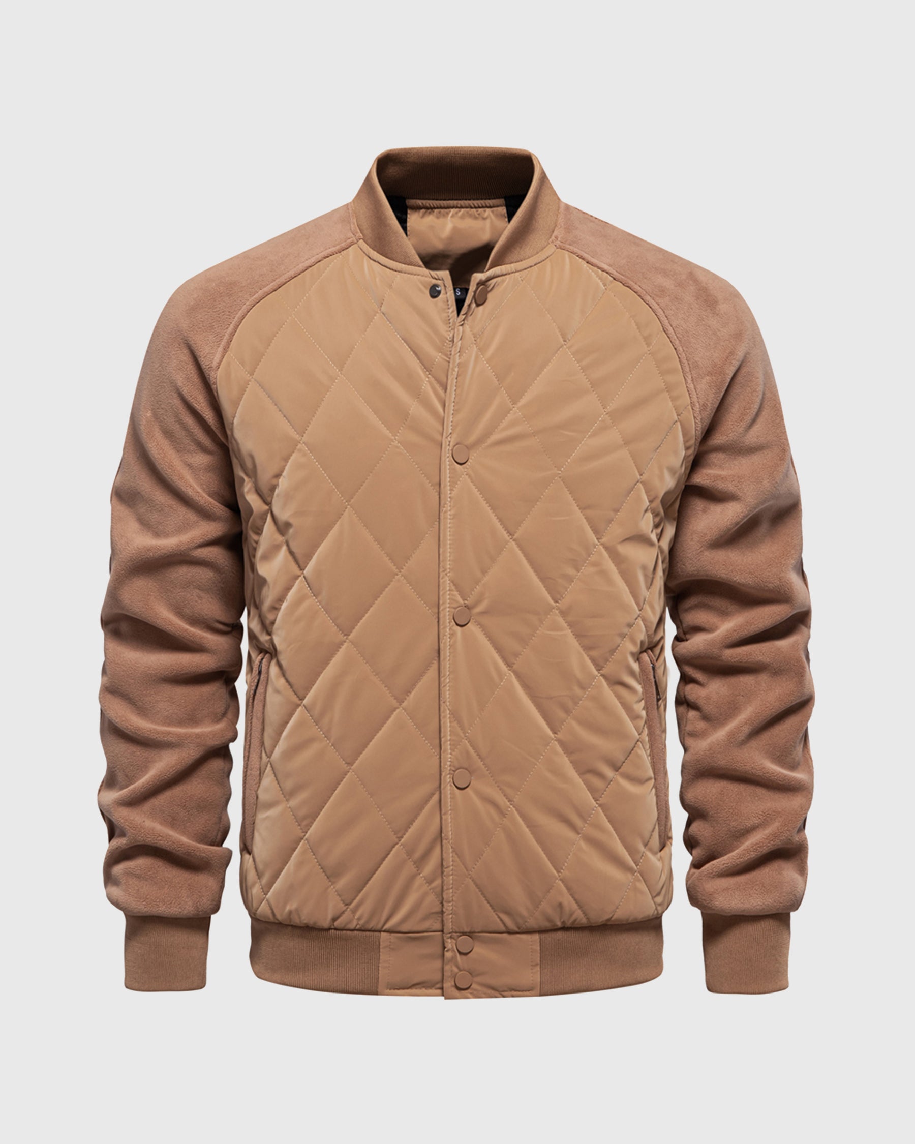 Ruben | Panelled Hybrid Bomberjacke