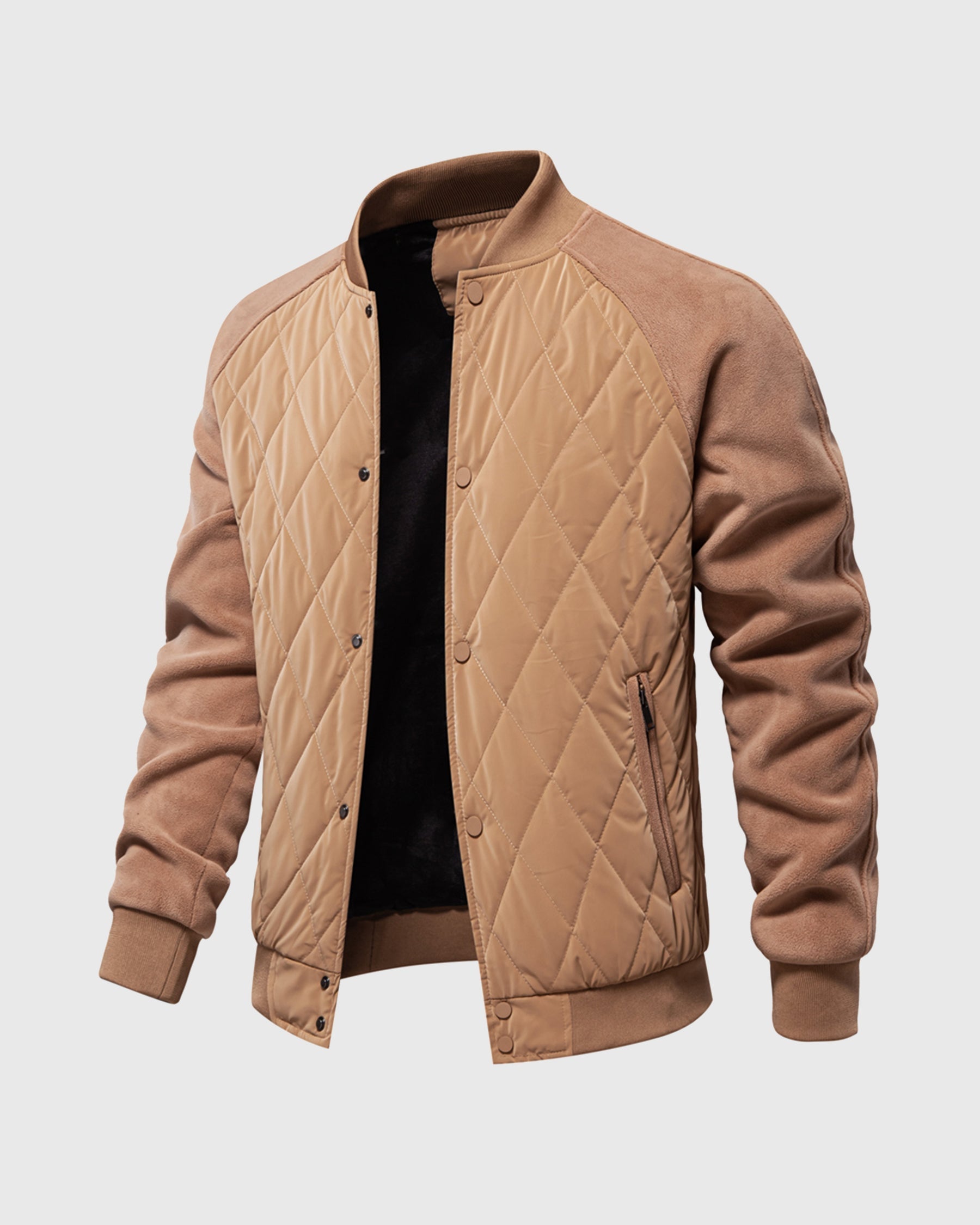 Ruben | Panelled Hybrid Bomberjacke