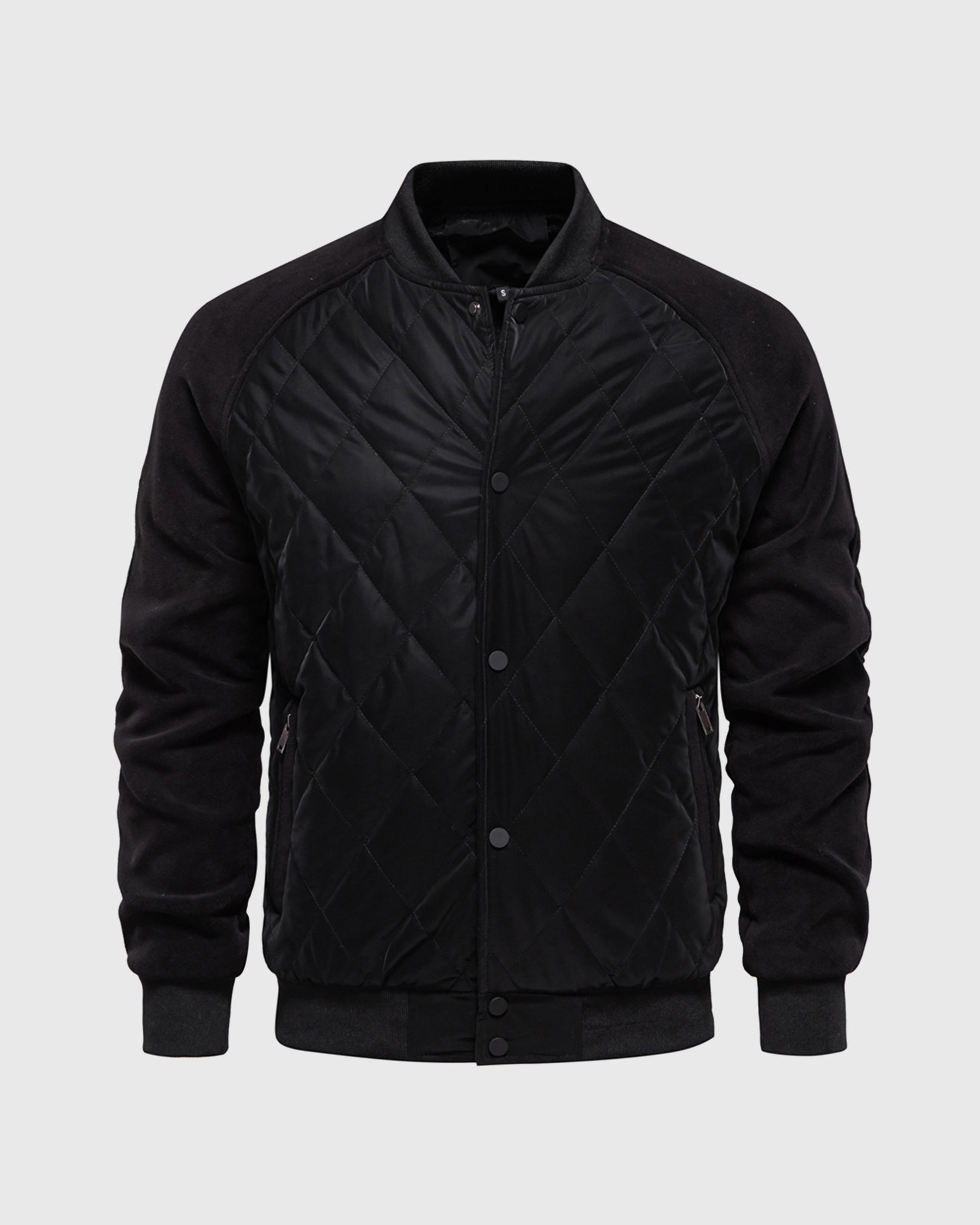 Ruben | Panelled Hybrid Bomberjacke