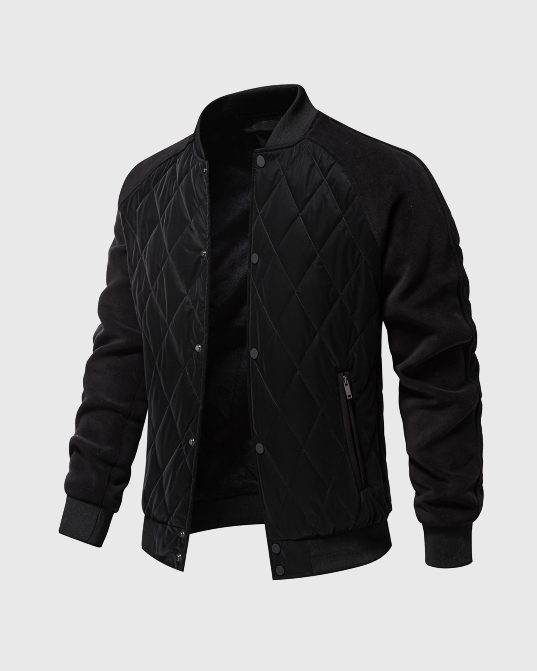 Ruben | Panelled Hybrid Bomberjacke