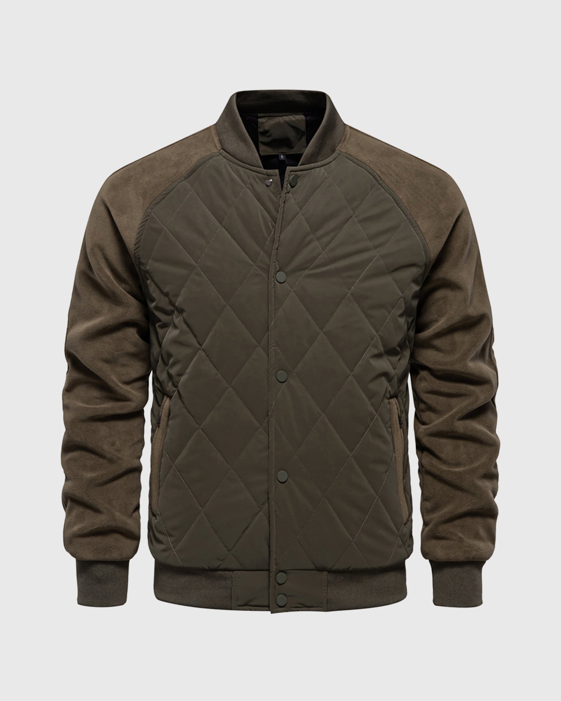 Ruben | Panelled Hybrid Bomberjacke