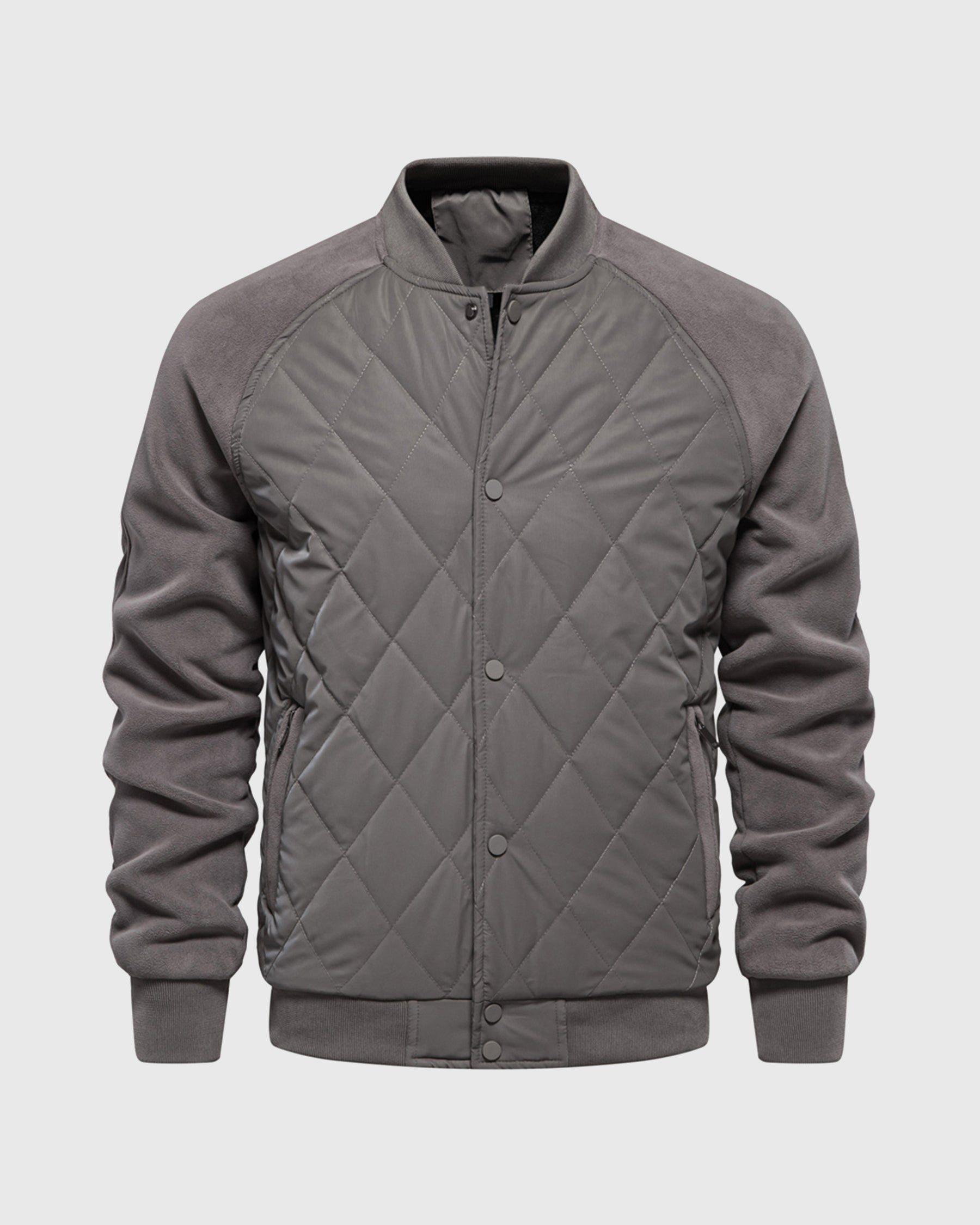 Ruben | Panelled Hybrid Bomberjacke