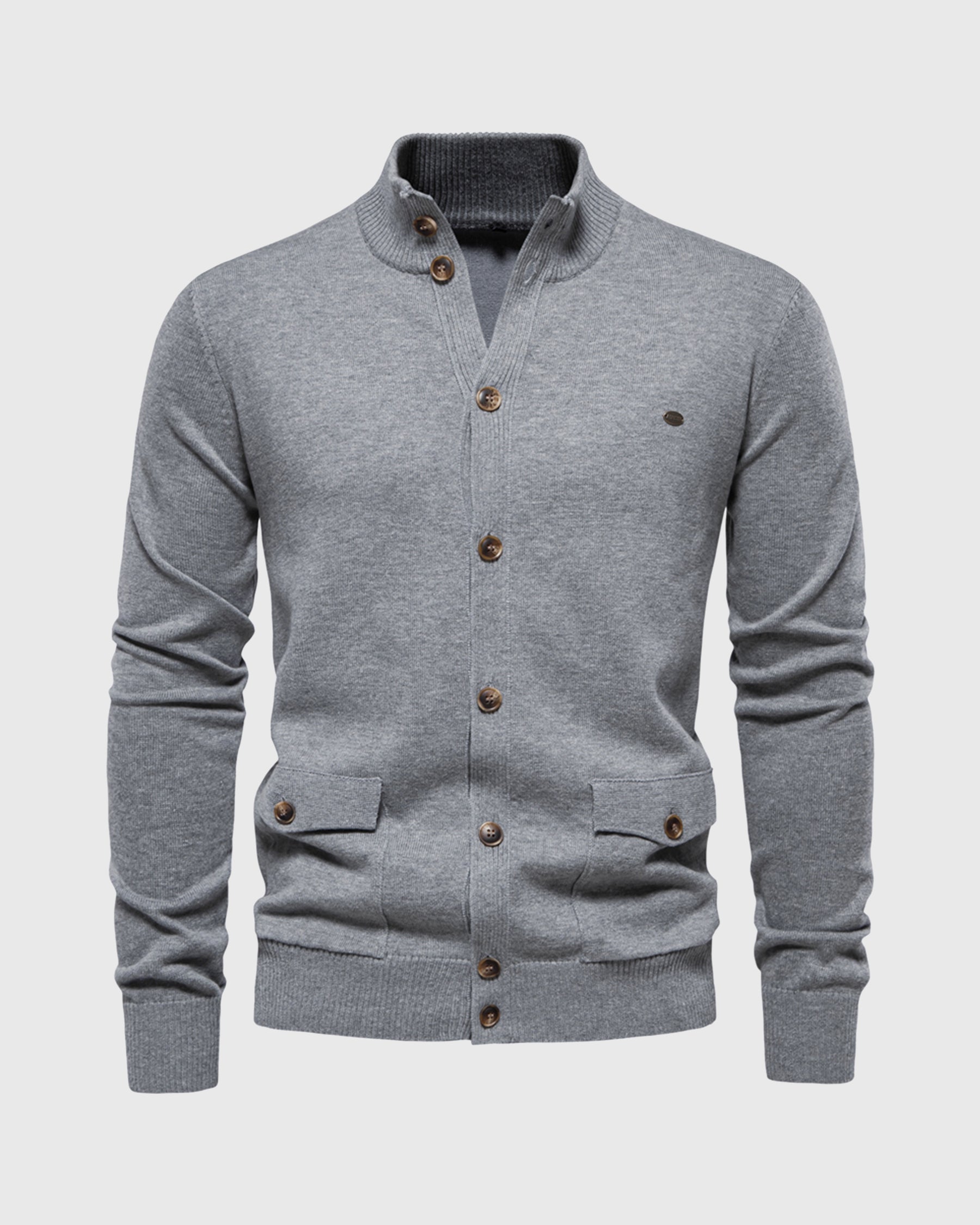 Leonard | Knopf-Cardigan