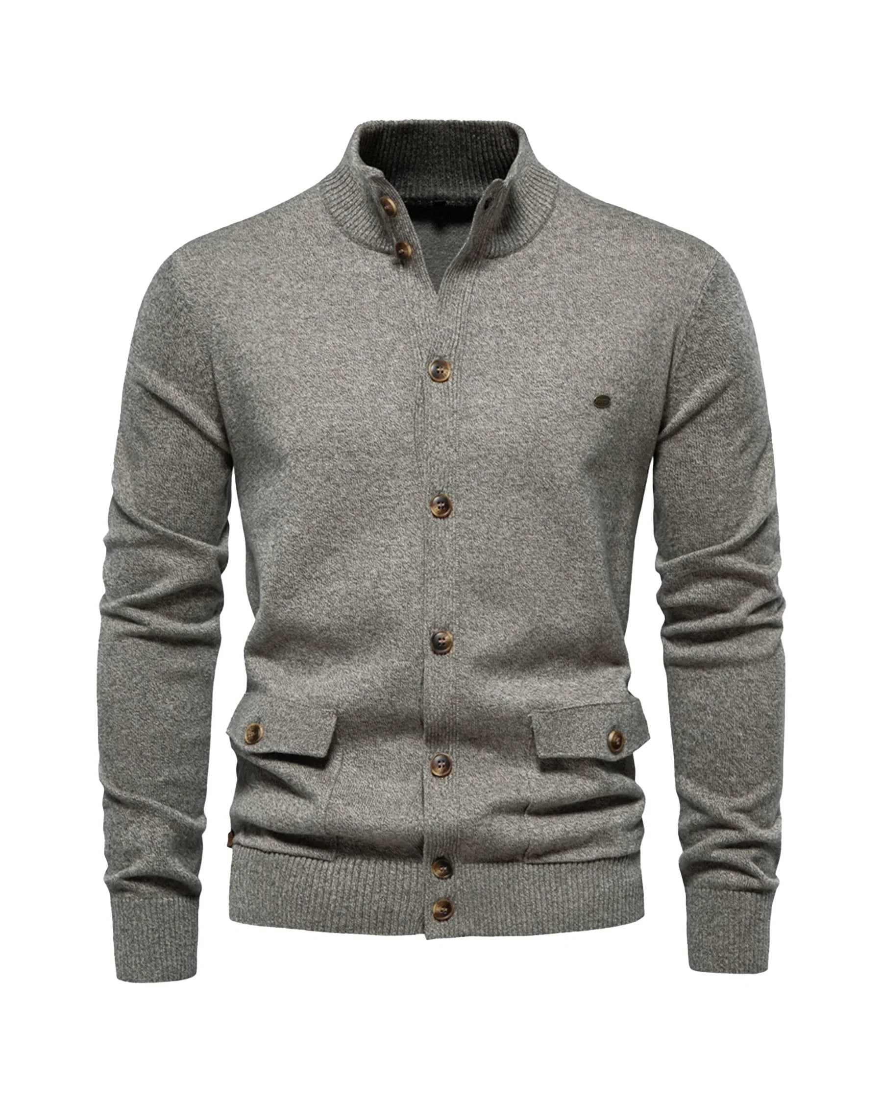 Leonard | Knopf-Cardigan