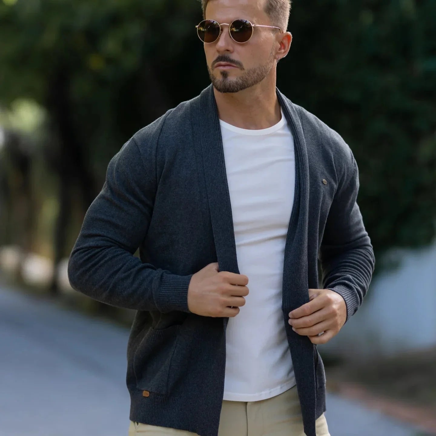 Finnian | Eleganter Strick-Cardigan