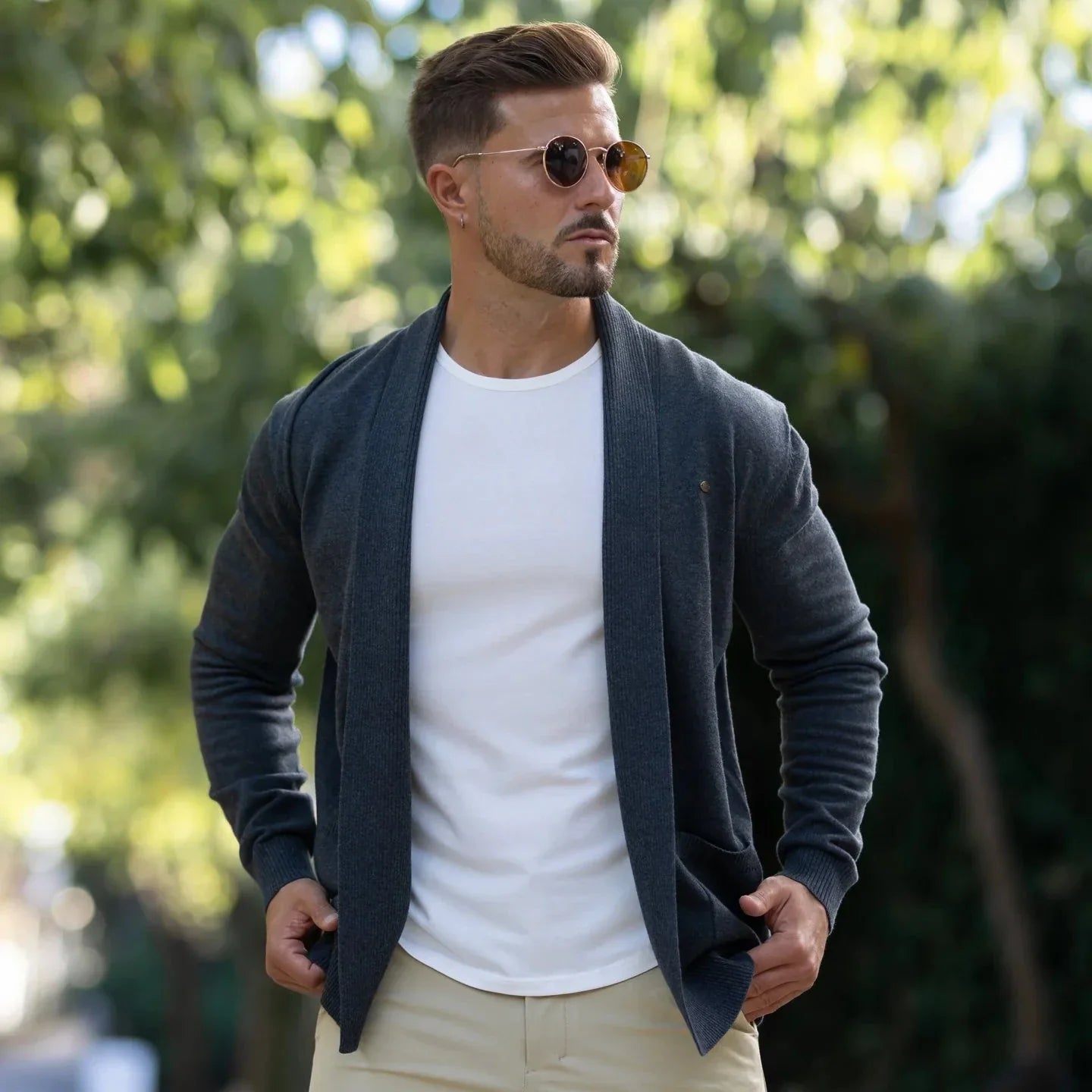 Finnian | Eleganter Strick-Cardigan