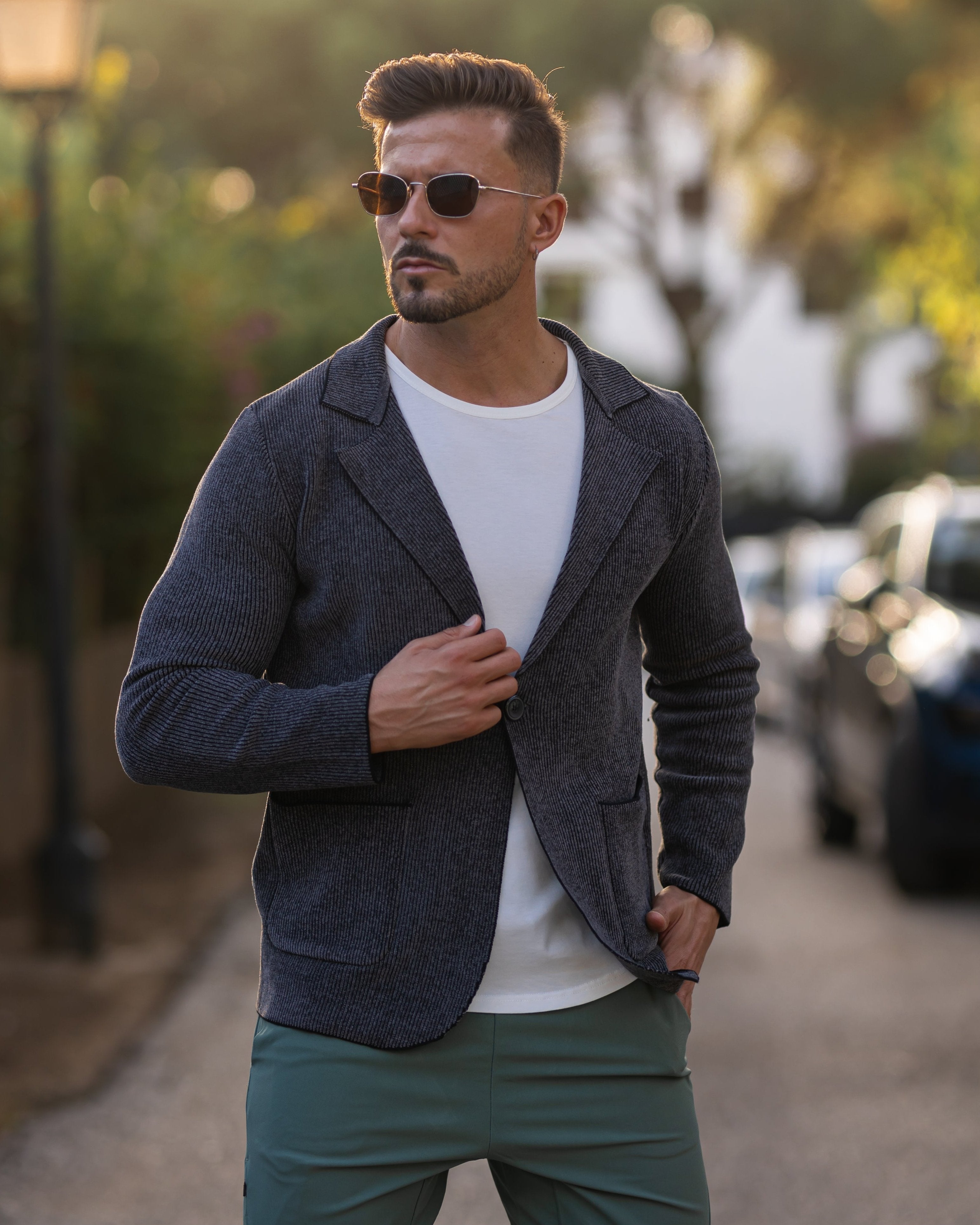 Edoardo | Stretch-Strick-Blazer