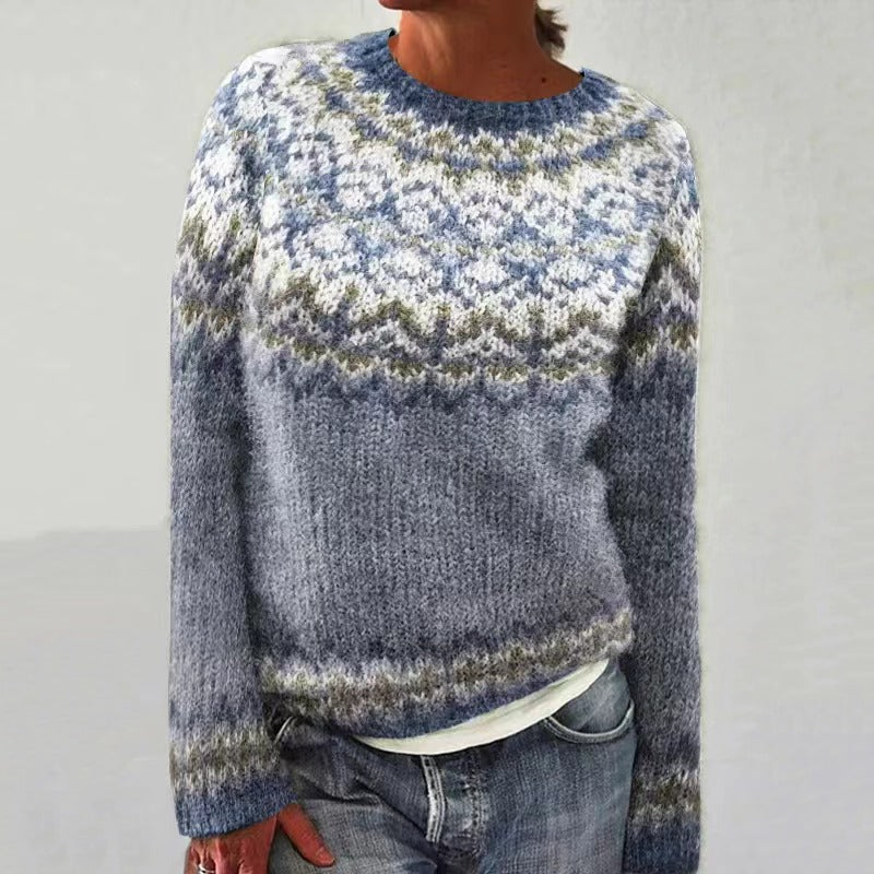 LOCKER GESTRICKTER PULLOVER | BEQUEME, MODERNE STRICKMODE