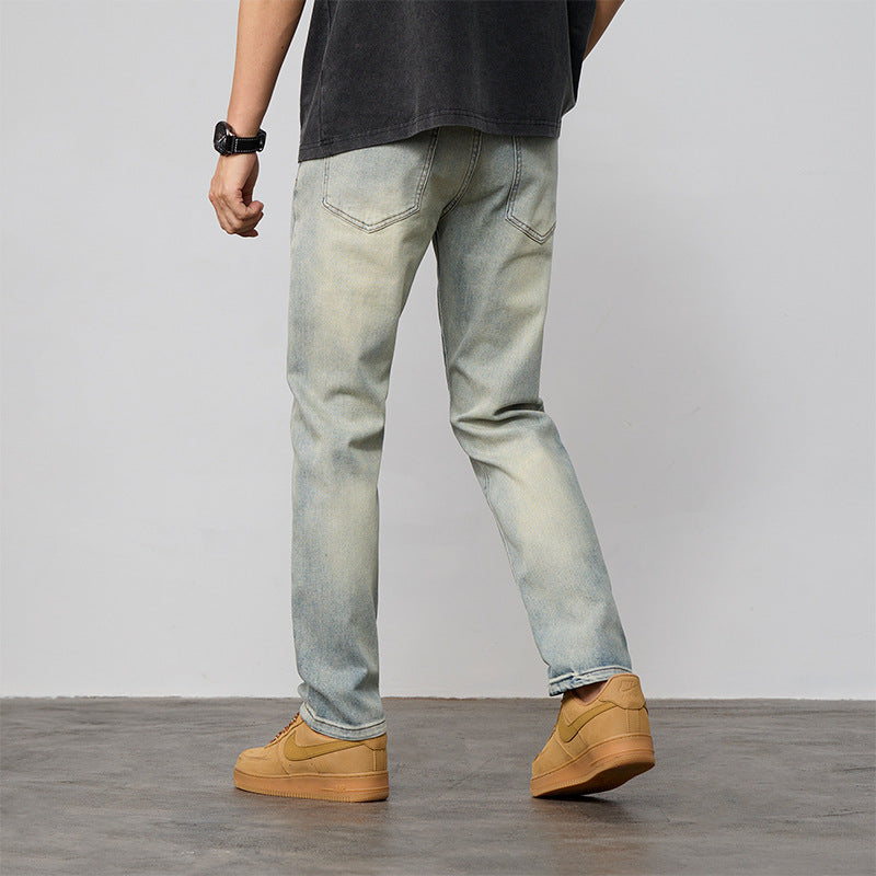 Caden | Retro Slim Fit Stretch-Jeans