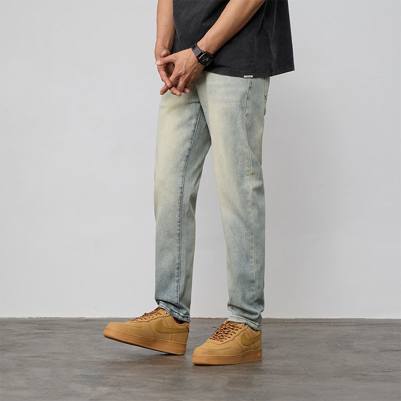 Caden | Retro Slim Fit Stretch-Jeans