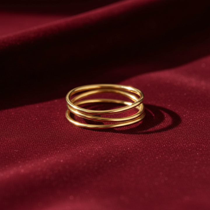 Infinity Loop - Gold Ring