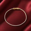 Cordelia Gold Tennis Bracelet