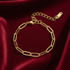 Clip Gold Bracelet