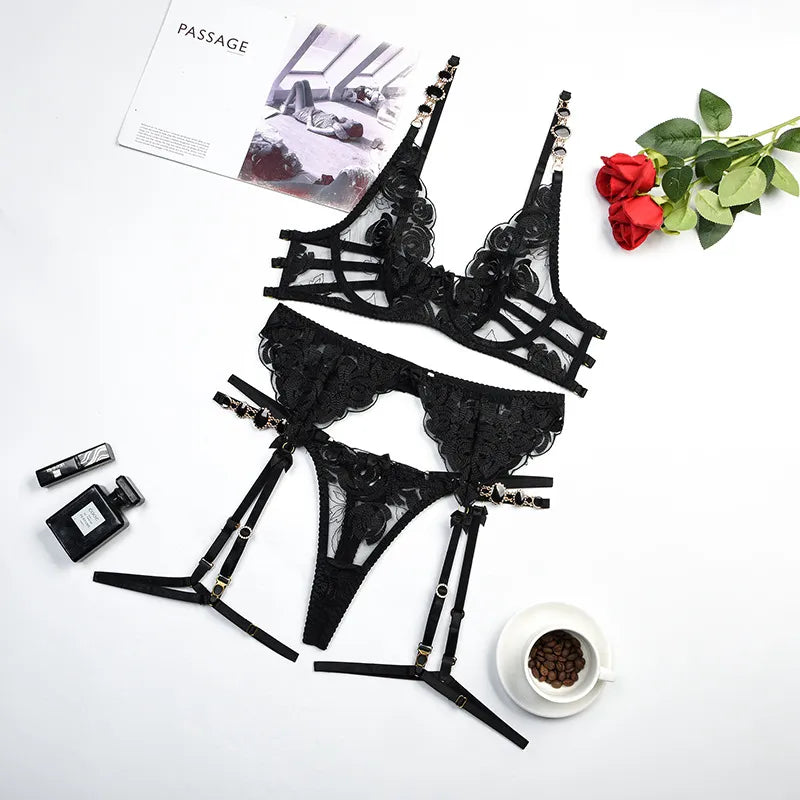 Alexa | 3-teiliges Dessous-Set