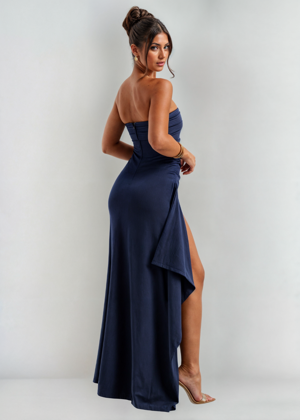 Zoey | Strahlendes Split-Kleid